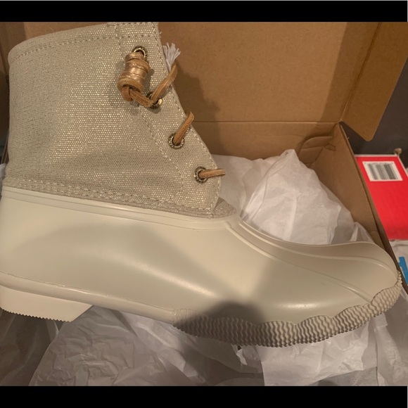 Saltwater sparkle textile boots Clearance